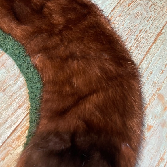 Vintage real fur collar - Picture 3 of 7